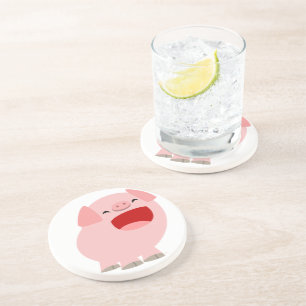 Posavasos Cuidada Personalizado cantando la montaña rusa de