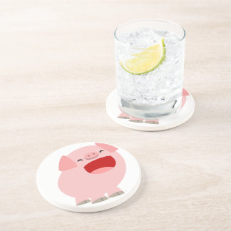 Posavasos Cuidada Personalizado cantando la montaña rusa de