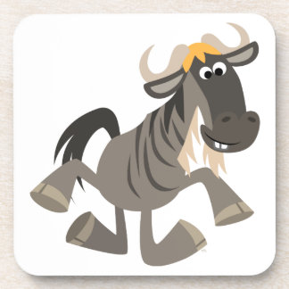 Posavasos Cuidada Personalizado Tap Dancing Wildebeest Cork