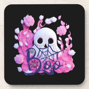 Posavasos cuidado paquete de fantasmas lindos de Halloween