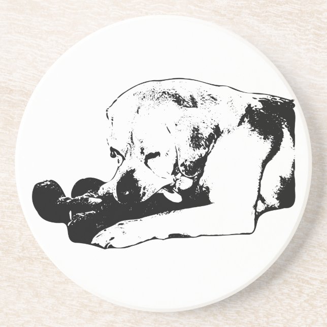 Posavasos Cuidar el favorito (Frente)