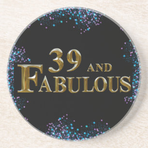 Posavasos Cumpleaños número 39
