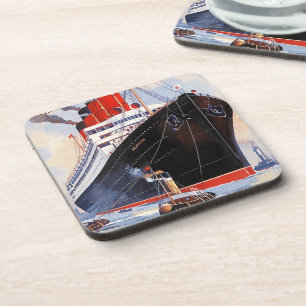 POSAVASOS CUNARD OCEAN LINER AQUITANIA