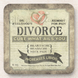 Posavasos Cura Lo Que Te Aflige - Humor De Divorcio