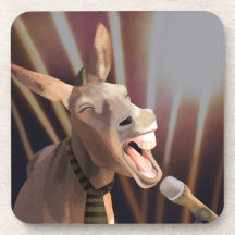 Curioso canto Donkey Farm Animal