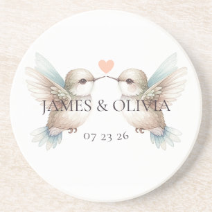 Posavasos Cute Adorable Hummingbird