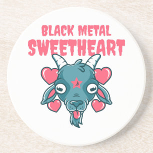 Posavasos Cute Cabeza de Cabra Baphomet