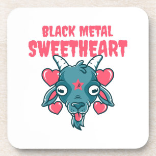 Posavasos Cute Cabeza de Cabra Baphomet