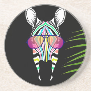 POSAVASOS CUTE FUNKY ZEBRA