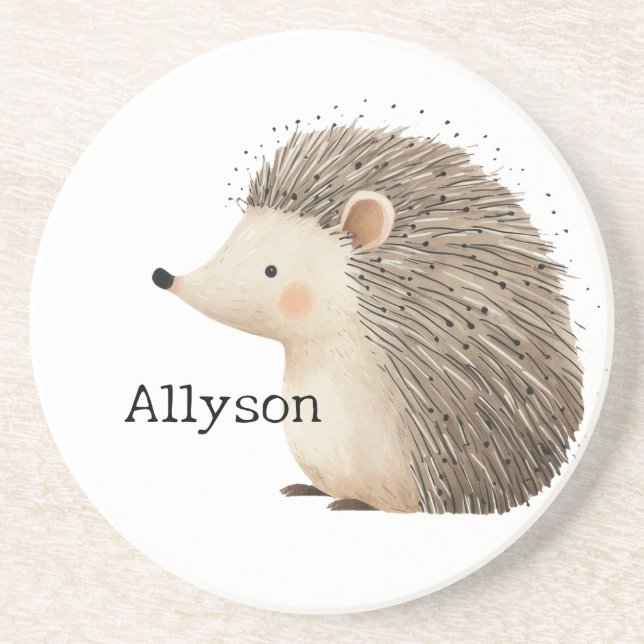 Posavasos Cute Hedgehogs (Frente)