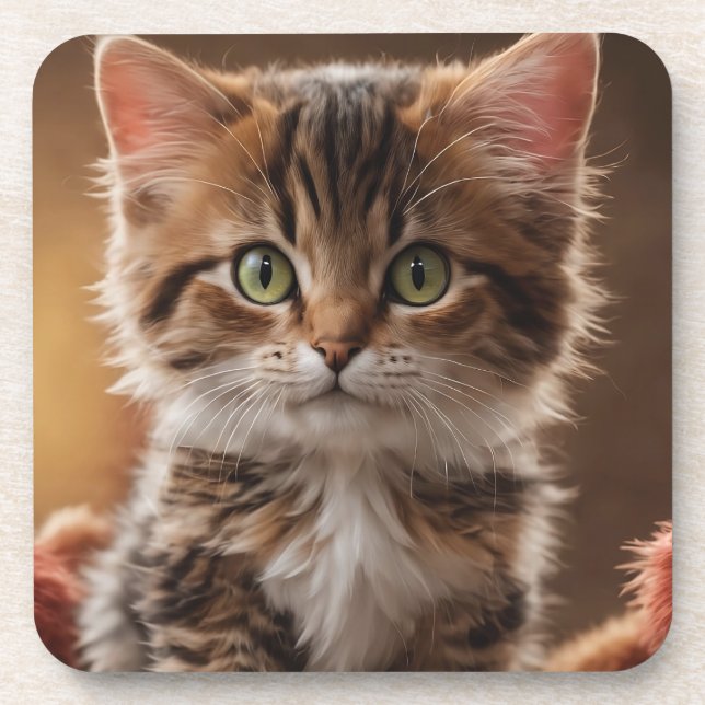 Posavasos Cute Kitten (Frente)