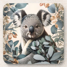 Posavasos Cute Koala Eucalyptus