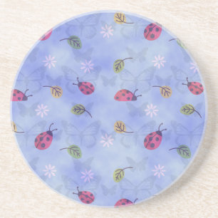 Posavasos Cute Ladybugs