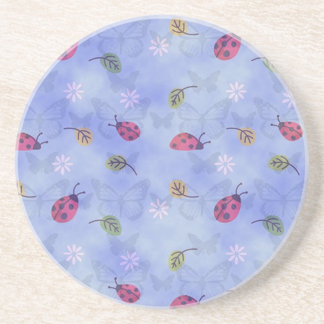 Posavasos Cute Ladybugs (Frente)