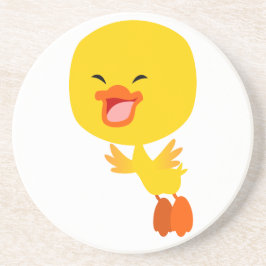 Posavasos Cute Personalizado Volador Duckland Coaster
