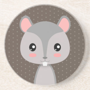 Posavasos Cute Squirrel