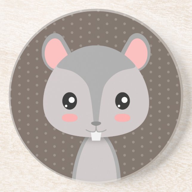 Posavasos Cute Squirrel (Frente)