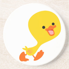 Posavasos Cute Walking Personalizado Duckling Coaster