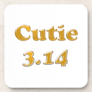 Posavasos Cutie 3.14 Pi Day