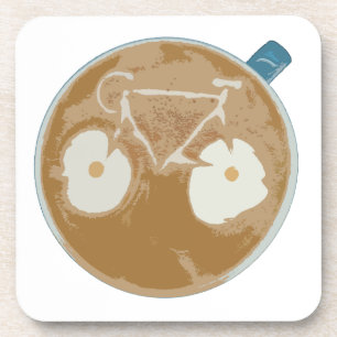 Posavasos Cycling Latte Art
