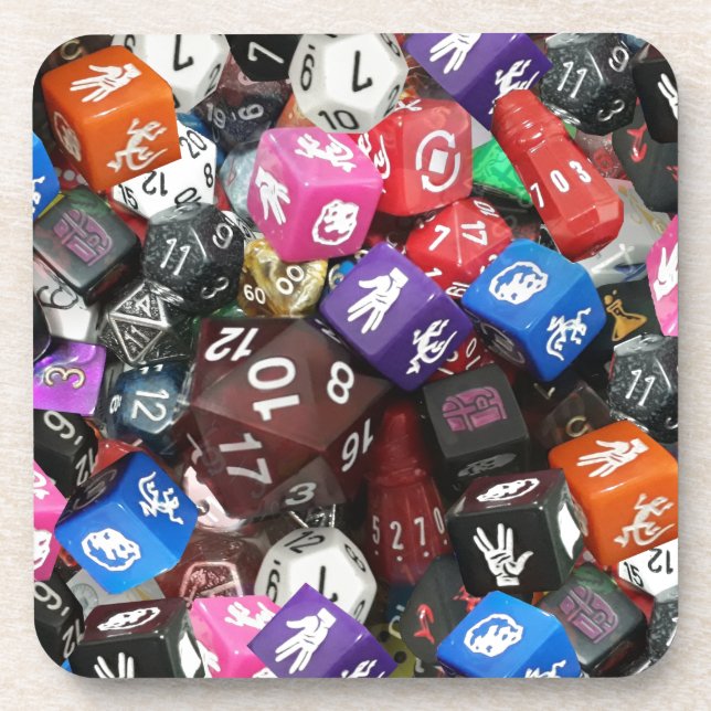 Posavasos d20 dados (Frente)