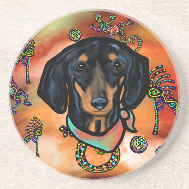 POSAVASOS DACHSHUND (Frente)