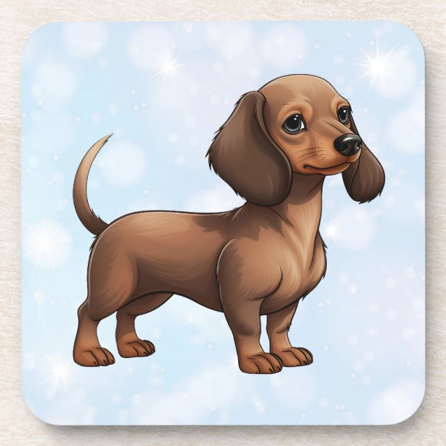 Posavasos Dachshund Puppy (Frente)