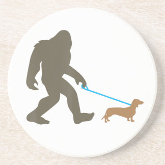Posavasos Dachshund Sasquatch Doxie Dog Gift