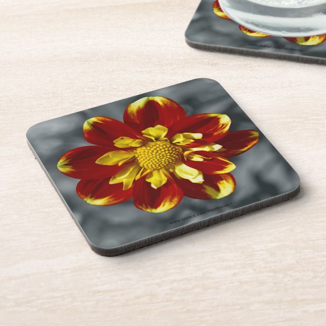 Posavasos Dahlia Cork Coaster (Lado Izquierdo)