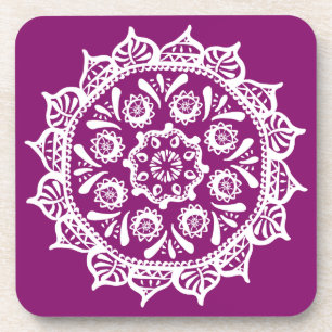 Posavasos Dahlia Mandala