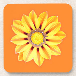 Posavasos Daisy africano / Gazania - Naranja y amarillo