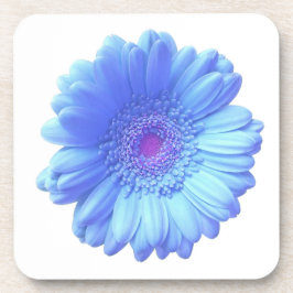 Posavasos Daisy gerbera azul