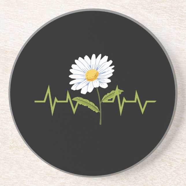 Posavasos Daisy Heartbeat (Frente)