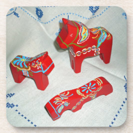 Posavasos Dala Horse Collection Coasters