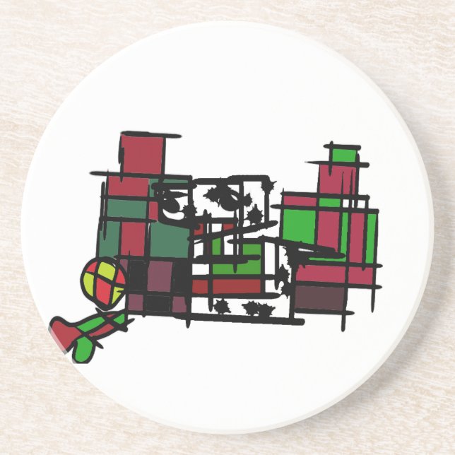 Posavasos Dalmacia en invierno (Frente)