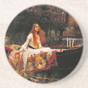 Posavasos Dama de Castillo de Shalott