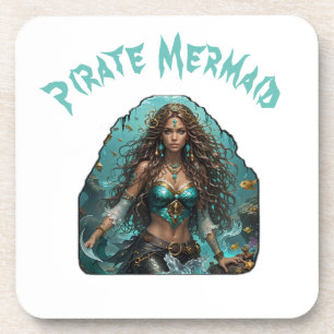 Posavasos Dama Sirena Pirata Thunder_Cove