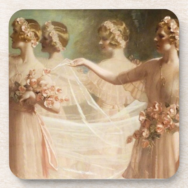 Posavasos Damas de honor (Frente)
