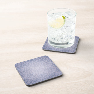 Posavasos Damask denim azul Kangaroo Paws conjunto de 6 gall