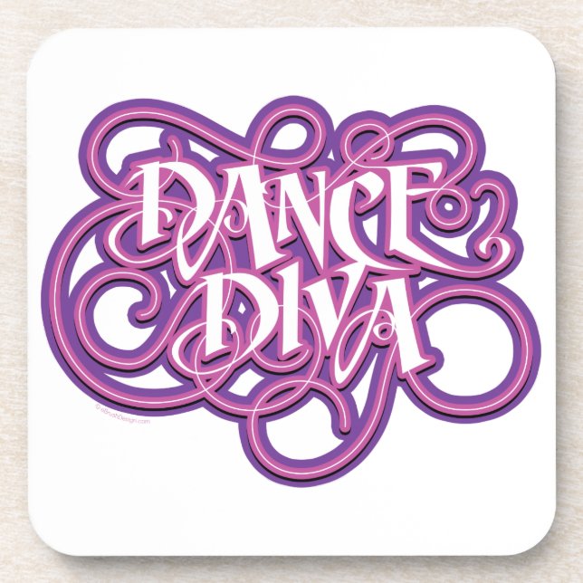 Posavasos Dance Diva (Frente)