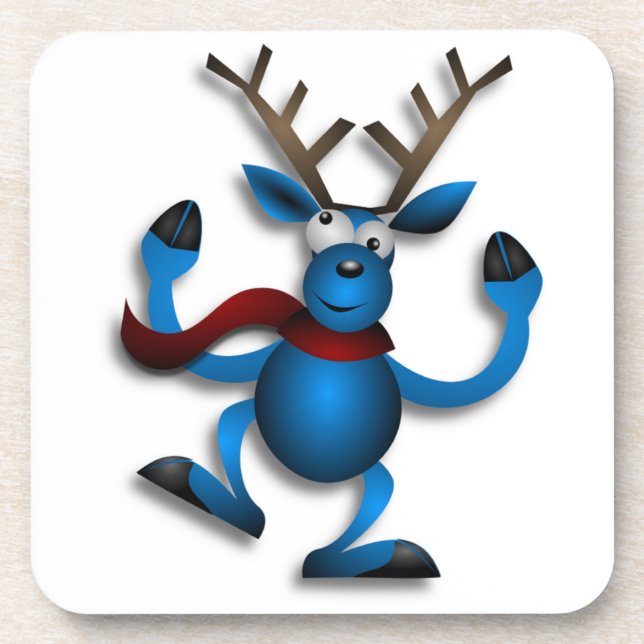 POSAVASOS DANCING REINDEER (Frente)