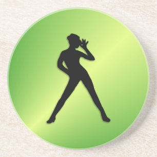 Posavasos Danza moderna verde