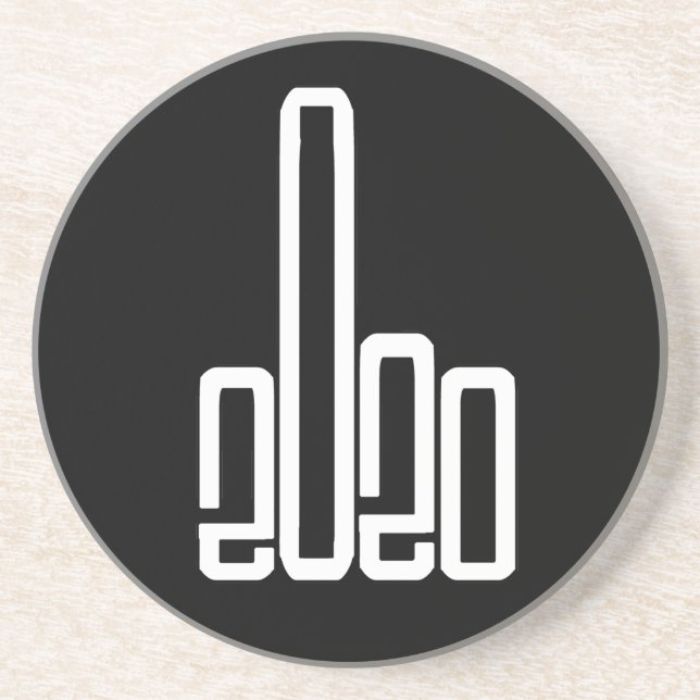 Posavasos Dé 2020 El Dedo 2020 Sucks (Frente)