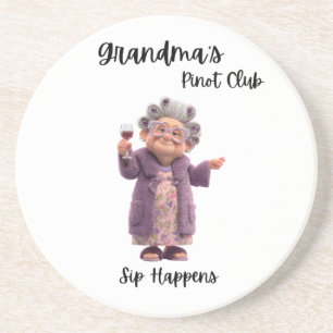 Posavasos de Abuela Happens Sip Wine Co.