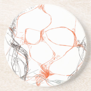 Posavasos De Arenisca 00010 arte abstracto