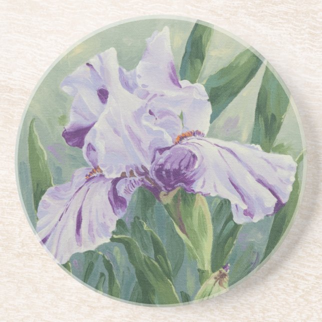 Posavasos De Arenisca 0440 Morado Iris (Frente)