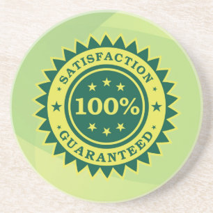 Posavasos De Arenisca 100% de satisfacción Pegatina garantizado