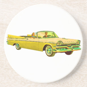 Posavasos De Arenisca 1957 Dodge Personalizado Royal Lancer