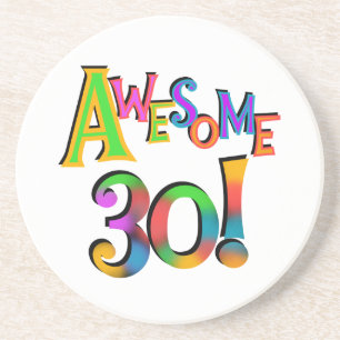 Posavasos De Arenisca 30 camisetas y regalos impresionantes del cumpleañ