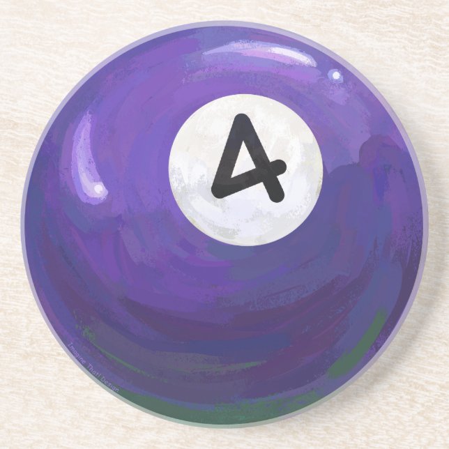 Posavasos De Arenisca 4 Bola (Frente)